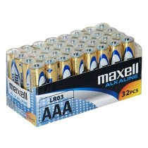 Alkaline Batteries Maxell MX-LR03 AAA 32 LR03 AAA 1.5V (32 pcs) 1,5 V