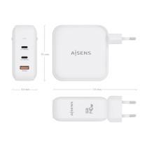 Chargeur mural Aisens ASCH-140W3P030-W Blanc 140 W (1 Unité)