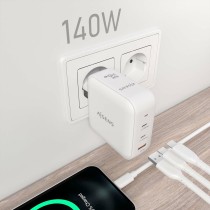 Chargeur mural Aisens ASCH-140W3P030-W Blanc 140 W (1 Unité)