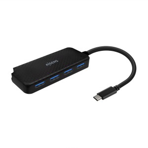 USB Hub Aisens A109-0715 Black (1 Unit)