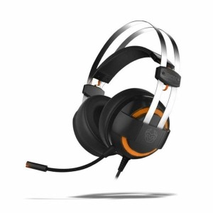 Gaming Headset mit Mikrofon Krom Kode 7.1 Virtual NXKROMKDE Schwarz