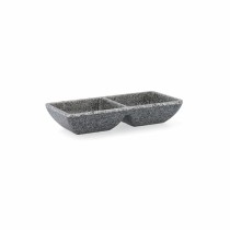 Tablett für Snacks Quid Lonja Grau Kunststoff 17 x 7 x 3 cm (12 Stück)