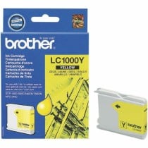 Cartouche d'encre originale Brother LC1000Y Jaune Noir