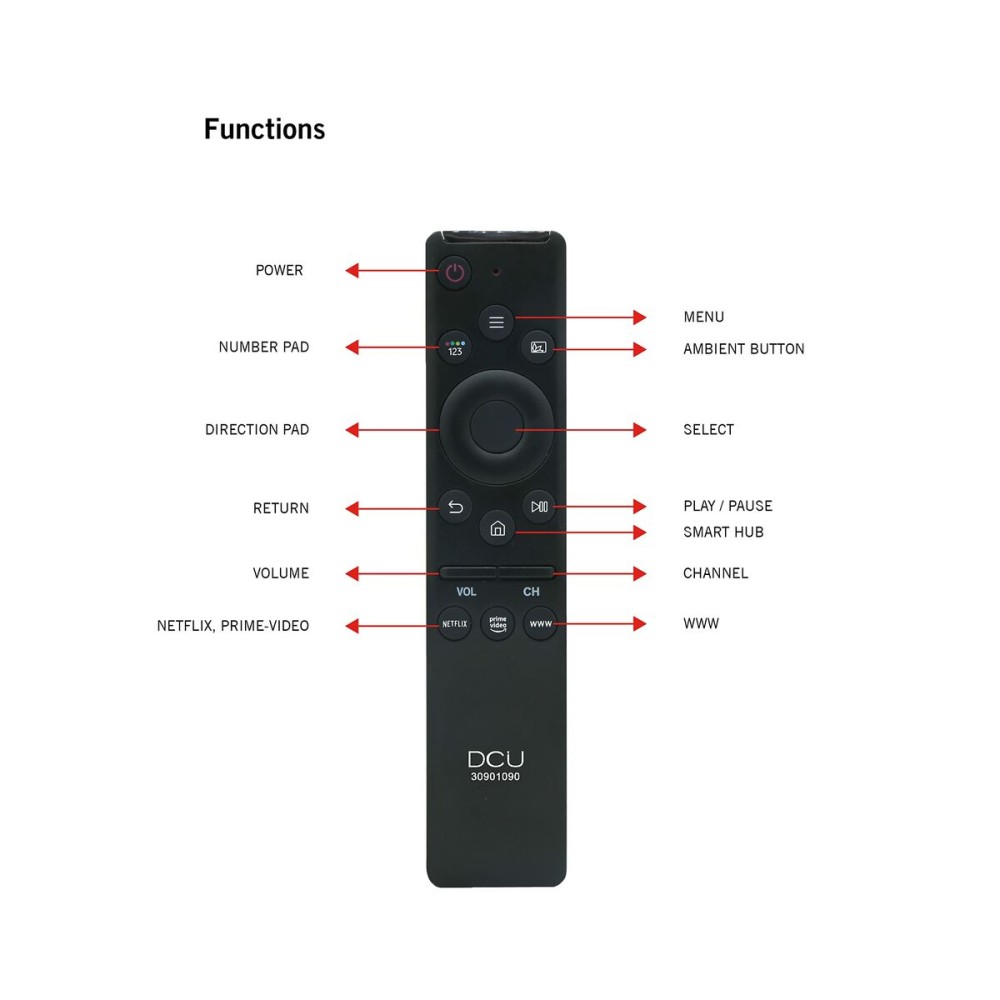 Universal Fernbedienung DCU 30901090