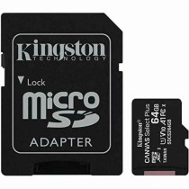 Carte Mémoire Micro SD avec Adaptateur Kingston Canvas Select Plus 64GB 64 GB