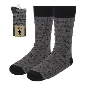 Chaussettes Mickey Mouse Gris Gris foncé