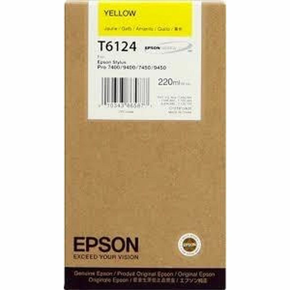 Cartouche d'encre originale Epson C13T612400 Jaune