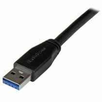 USB A to USB B Cable Startech USB3SAB5M Black 5 m