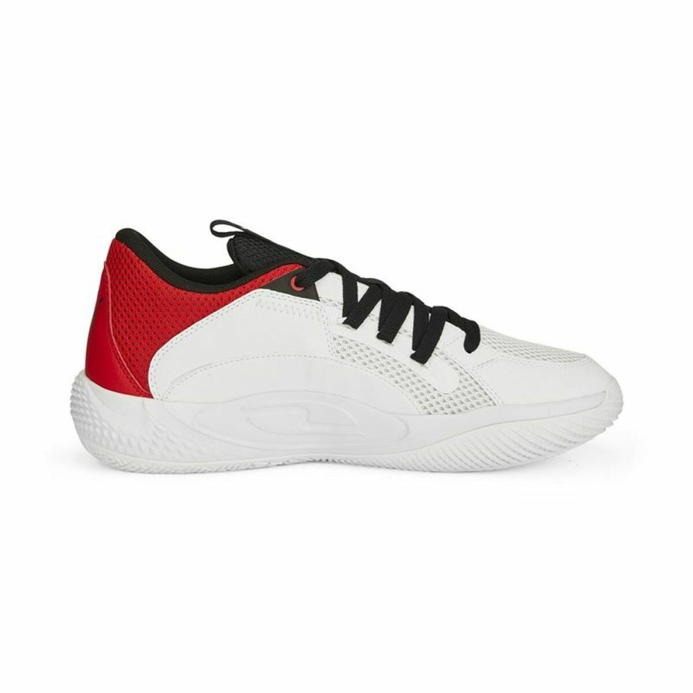 Basketballschuhe für Erwachsene Puma Court Rider Chaos Weiß