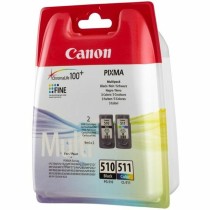 Compatible Ink Cartridge Canon Black Tricolour (2 Units)