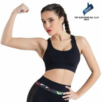 Sporttop für Frauen Happy Dance 1119 Schwarz 44