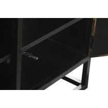 TV-Möbel DKD Home Decor Schwarz Gold Metall Holz (120 x 37 x 50 cm)