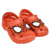 Beach Sandals Spider-Man Red