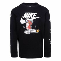 Children’s Sweatshirt without Hood Nike Snowboarding Black