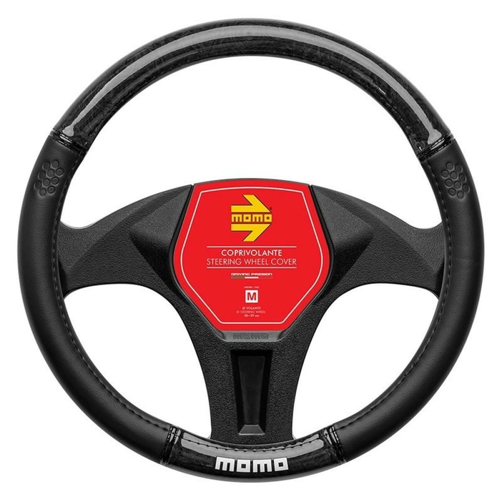 Steering Wheel Cover Momo MOMLSWC0LXBLK Ø 38-39 cm