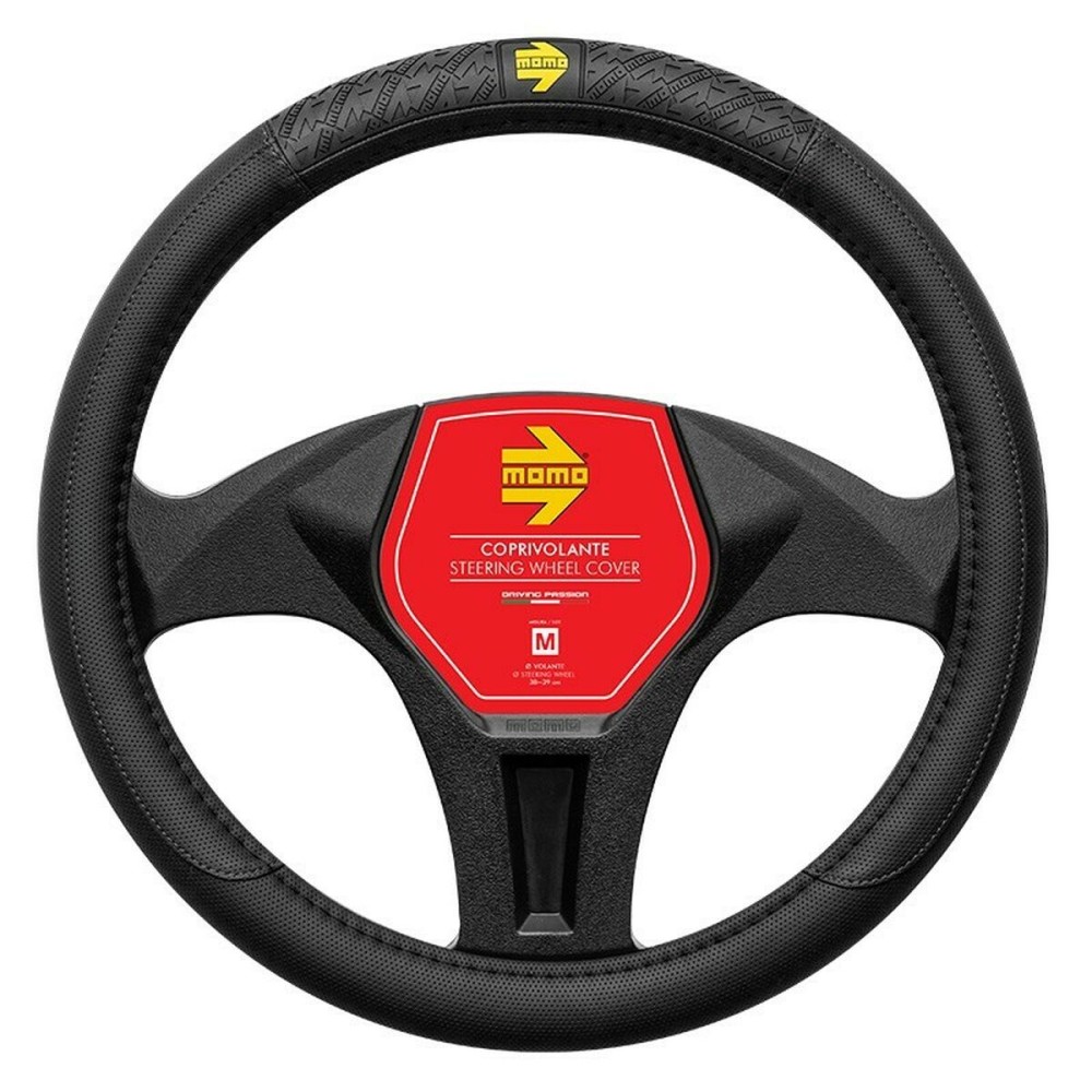 Steering Wheel Cover Momo MOMLSWC0VIPBK Ø 38-39 cm