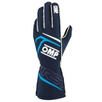 Karting Gloves OMP OMPIB0-0776-A01-244-L Navy Blue L FIA 8856-2018