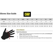 Gants de karting OMP OMPIB0-0776-A01-061-L Rouge L FIA 8856-2018