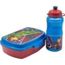 Picnic Holder and Bottle Included The Avengers CZ11275 380 ml 17 cm Plastic