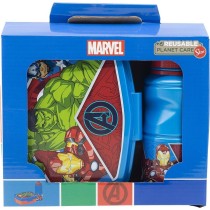 Picnic Holder and Bottle Included The Avengers CZ11275 380 ml 17 cm Plastic