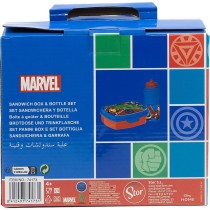 Gamelle avec Gourde The Avengers CZ11275 380 ml 17 cm Plastique