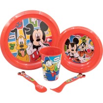 Ensemble Vaisselle pour Enfants Mickey Mouse CZ11311 (5 Pièces)