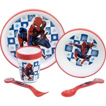 Children’s Dinner Set Spider-Man CZ11308 Plastic (5 Pieces)