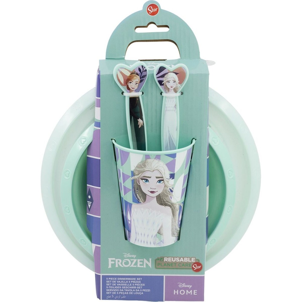 Children’s Dinner Set Frozen CZ11310 Plastic (5 Pieces)