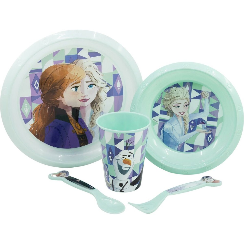 Kindergeschirr-Set Frozen CZ11310 Kunststoff (5 Stücke)