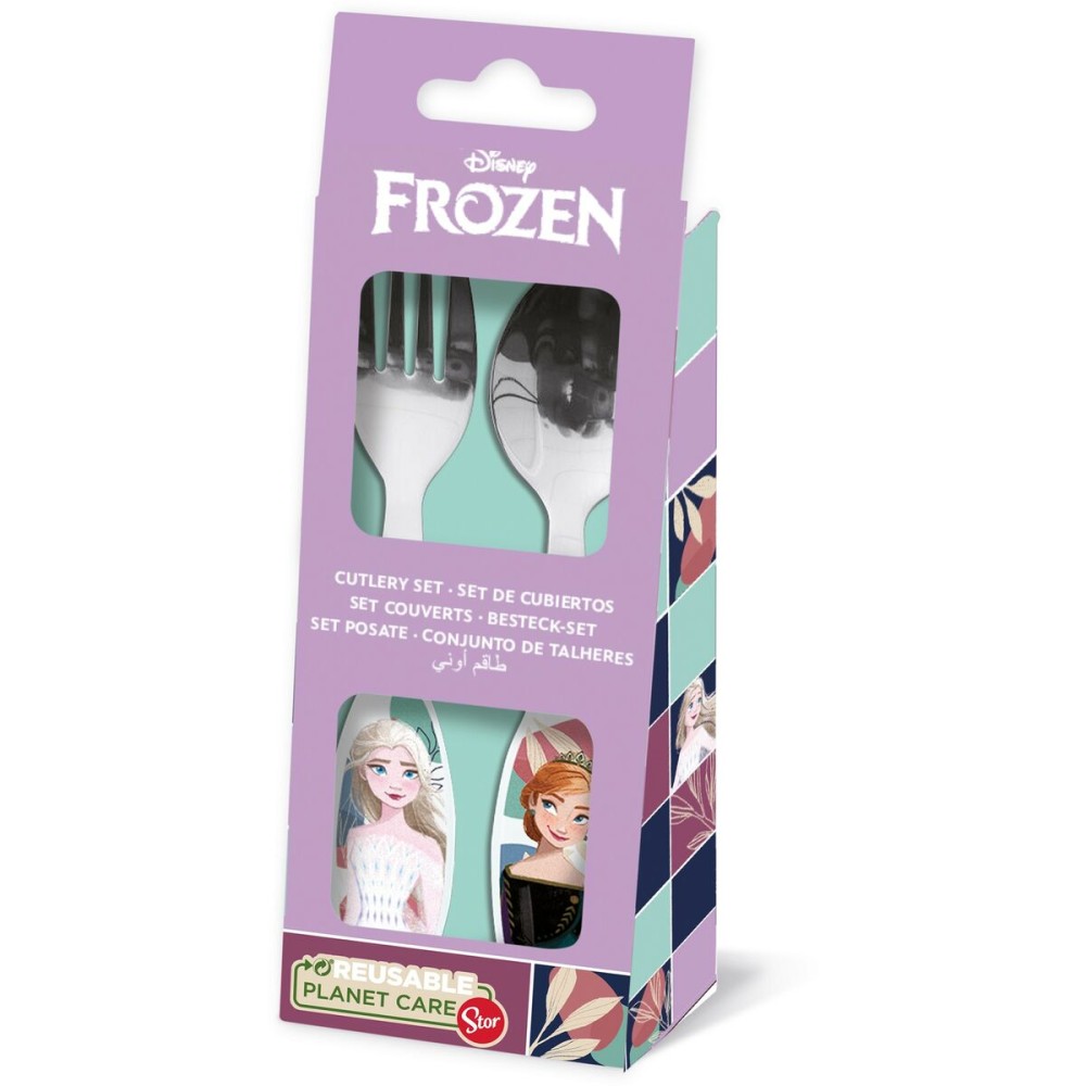 Cutlery set Frozen CZ11341 Stainless steel Children's 2 Pieces