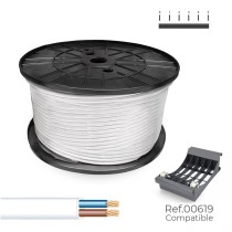 Multi-core Electric Cable Sediles White 2 x 1,5 mm 200 m h05vvh2-f