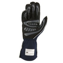 Gants OMP OMPIB0-0776-A01-249-L Orange L FIA 8856-2018 Blue marine