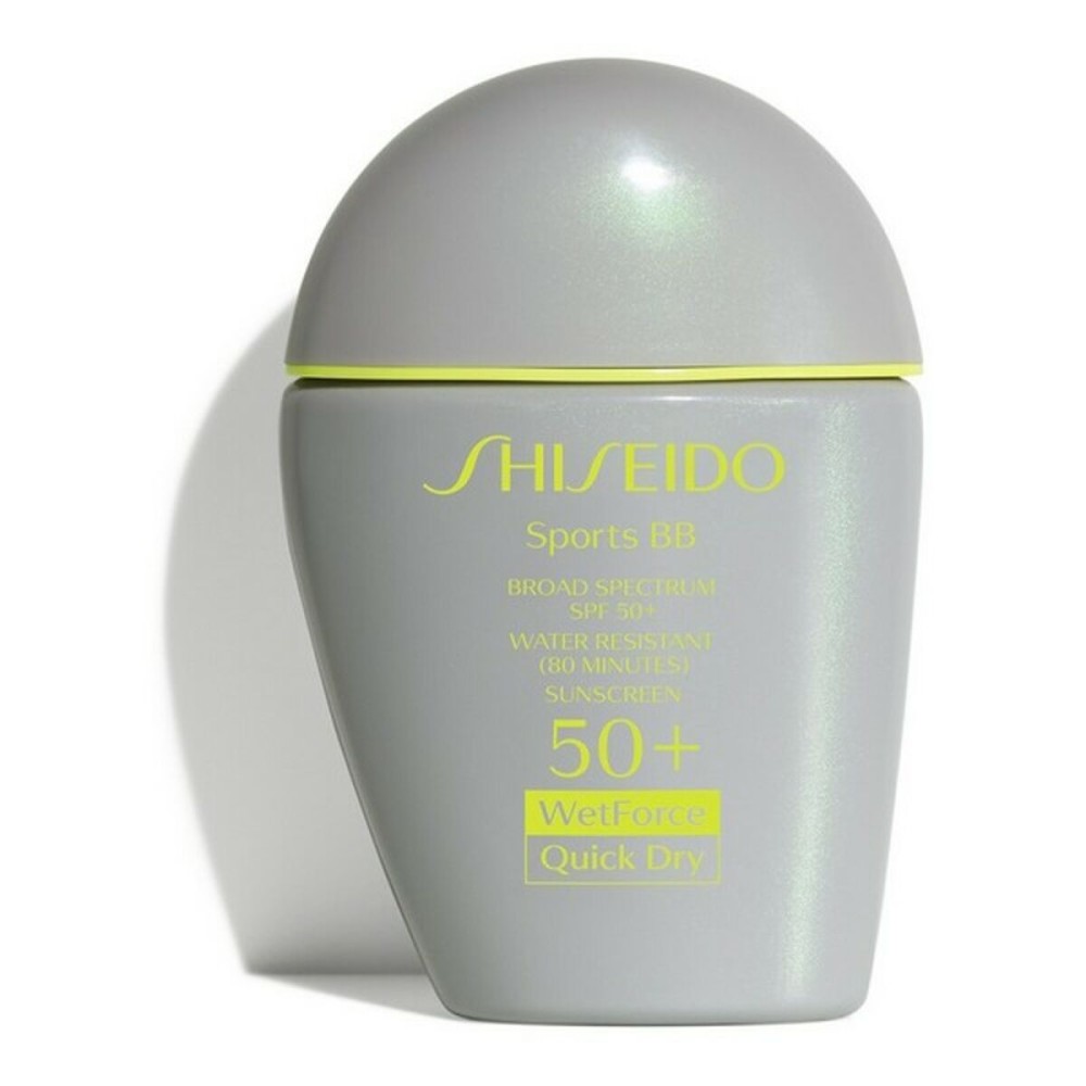 Hydrating Cream with Colour Shiseido Sports BB SPF50+ Medium Tone Spf 50 30 L