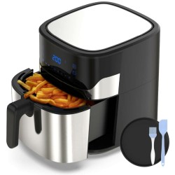 Air Fryer Universal Blue Black 5 L