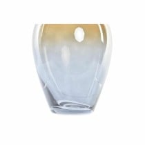 Vase DKD Home Decor Bicoloured Crystal 10 x 10 x 15 cm