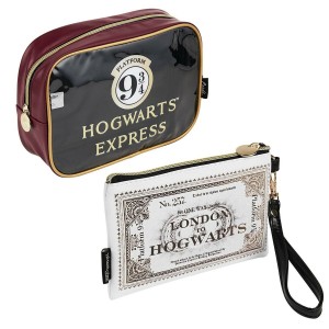 Nécessaire de Voyage Harry Potter 20 % Polyester 80 % PVC 2 Pièces