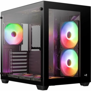 ATX Semi-Tower Gehäuse Aerocool Schwarz