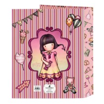 Ring binder Gorjuss Carousel Salmon A4 27 x 33 x 6 cm