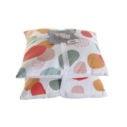 Set of cushions Home ESPRIT Tropical 45 x 8 x 45 cm (2 Units)