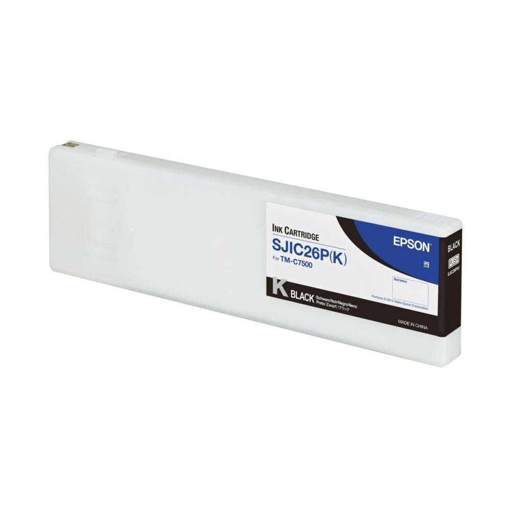 Original Tintenpatrone Epson SJIC26PK Schwarz