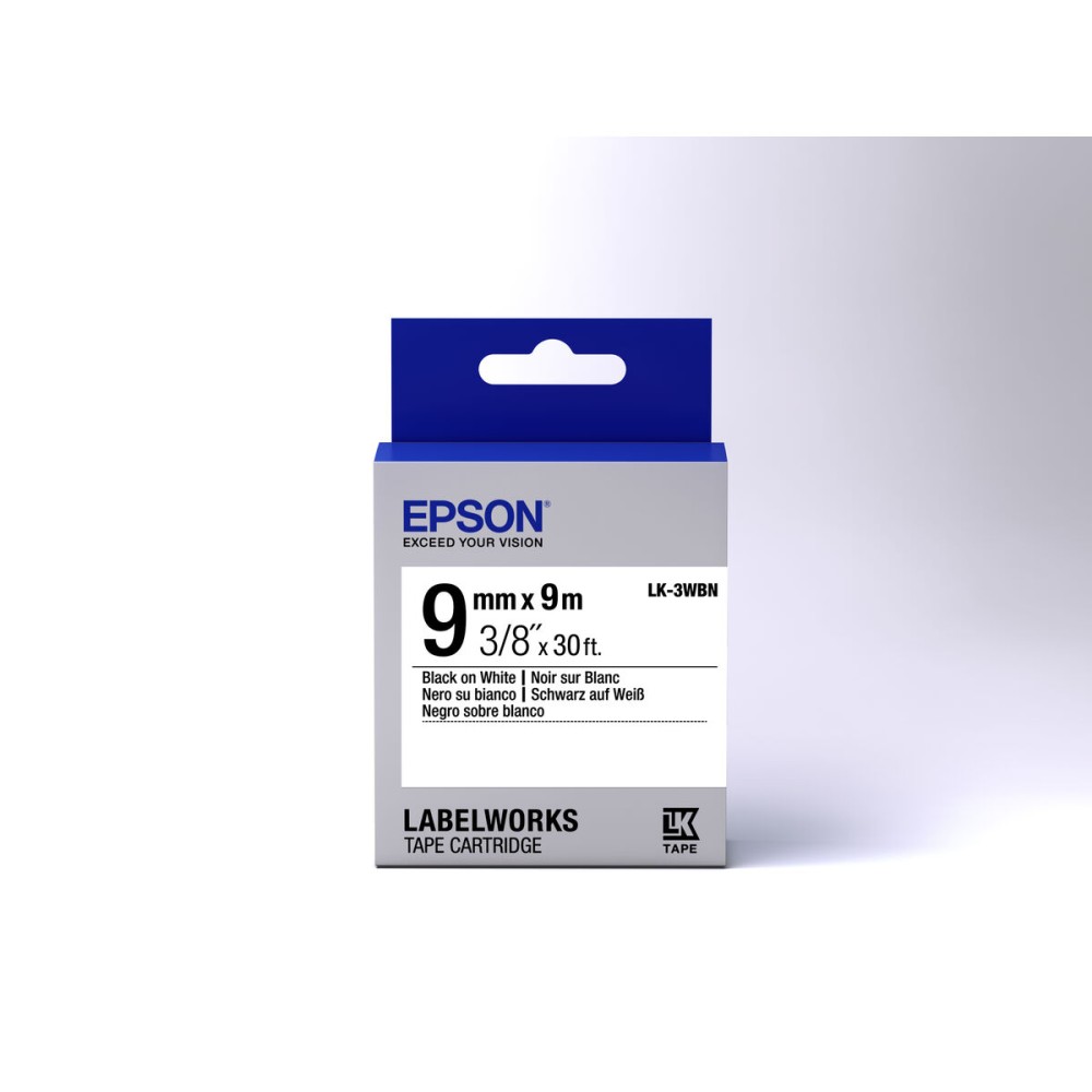 Printer Labels Epson C53S653003 White Black Black/White