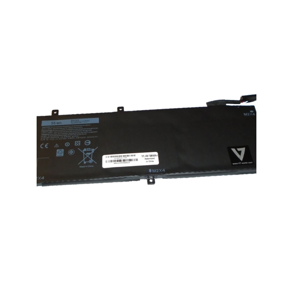 Laptop Battery V7 D-62MJV-V7E Black 56 Wh 4865 mAh