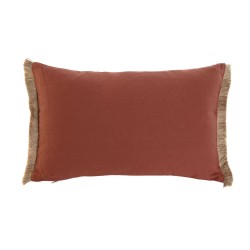 Cushion Home ESPRIT White Terracotta Boho 50 x 5 x 30 cm