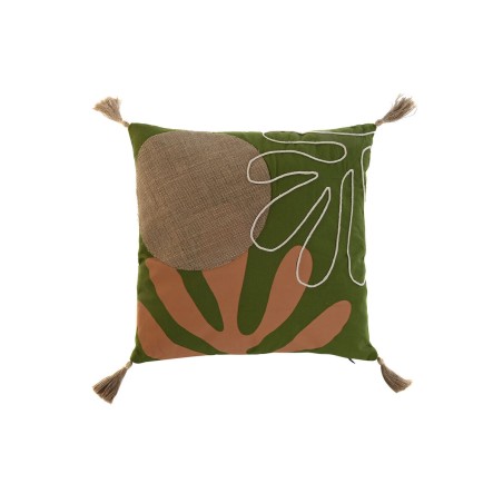 Cushion Home ESPRIT Green Boho 45 x 5 x 45 cm