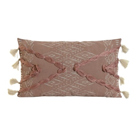 Cushion Home ESPRIT White Terracotta Boho 50 x 5 x 30 cm