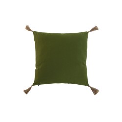 Coussin Home ESPRIT Vert Boho 45 x 5 x 45 cm