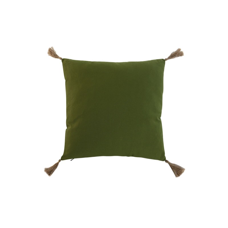 Coussin Home ESPRIT Vert Boho 45 x 5 x 45 cm