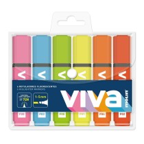 Fluorescent Marker Set Molin VIVA Multicolour 6 Pieces