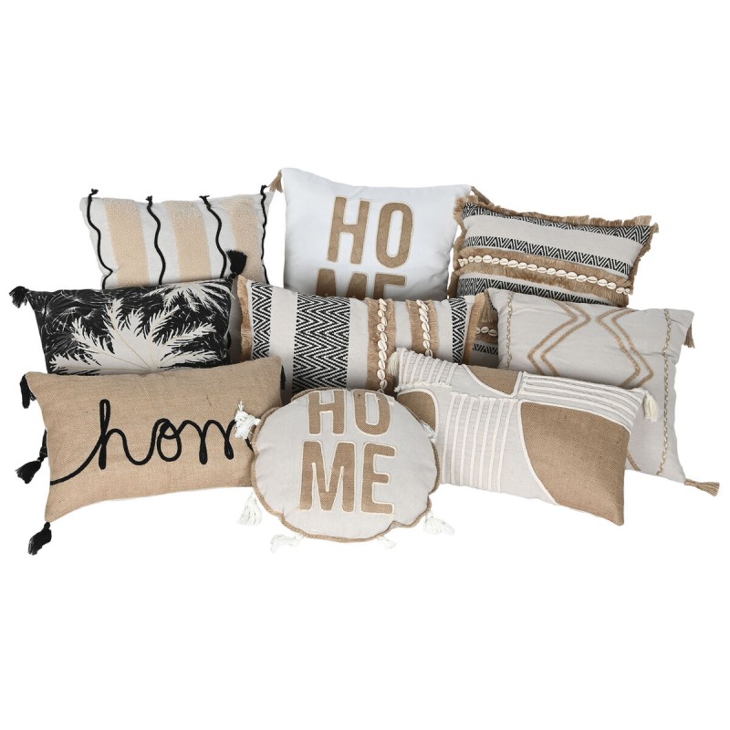 Coussin Home ESPRIT Beige Boho 45 x 5 x 45 cm