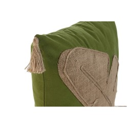 Coussin Home ESPRIT Vert Naturel Boho 45 x 5 x 45 cm